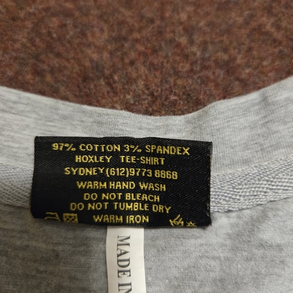 Hoxley Australia TShirt  Size XXL (Australia) Us Size M/L - Picture 4 of 6